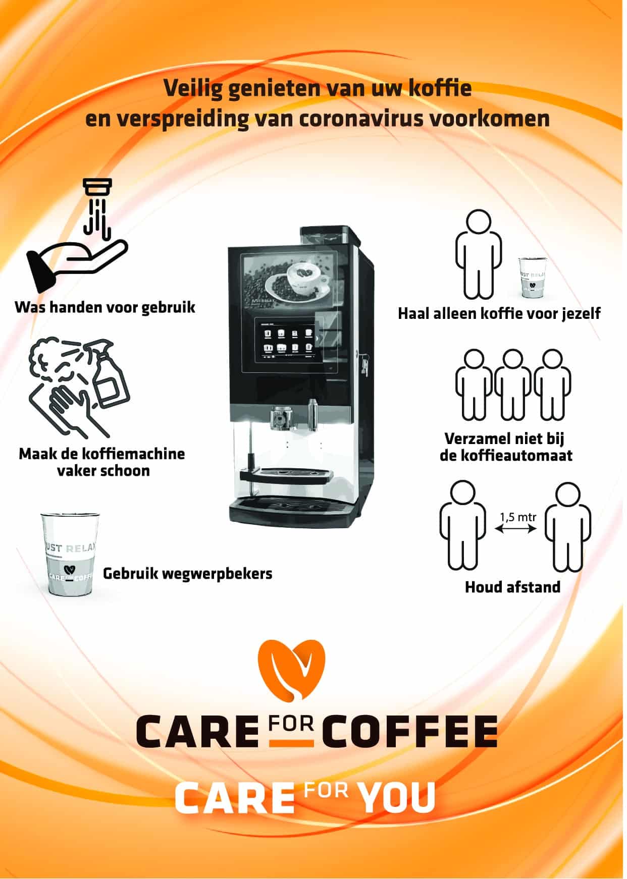 Leaflet Care for Coffee COVID