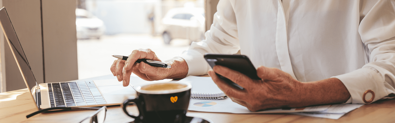 Sfeerbeeld van inzicht in verbruik bij Care for Coffee